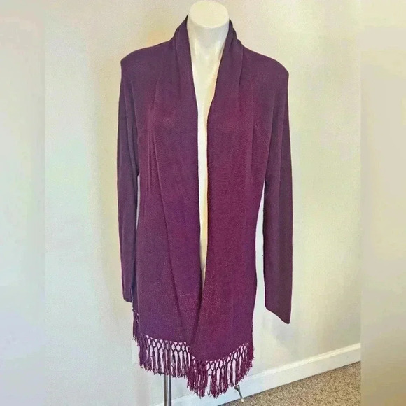 Lilly Pulitzer EUC Tatum Fringe Cardigan - Picture 2 of 9